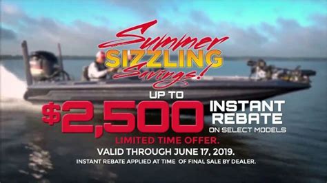Skeeter Boats Summer Sizzling Savings Event TV Spot, 'Eat, Sleep, Fish: $2,500 Rebate'
