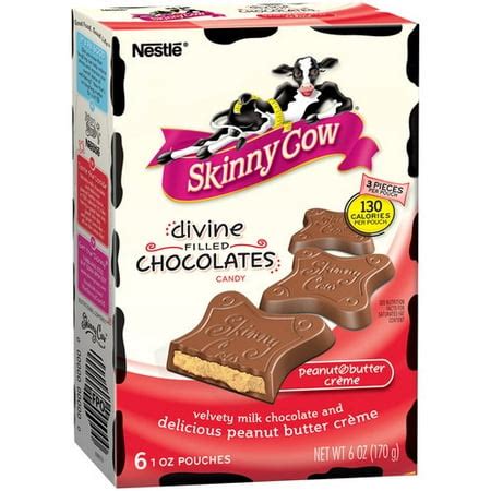 Skinny Cow Divine Filled Chocolates Peanut Butter Creme tv commercials