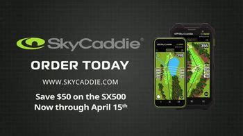 Sky Caddie SX500 and SX400 TV Spot, 'Accurate Yardages: Save $50' created for Sky Caddie