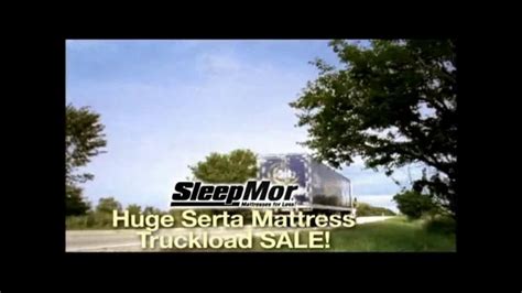 SleepMor Huge Serta Mattress Truckload Sale TV commercial