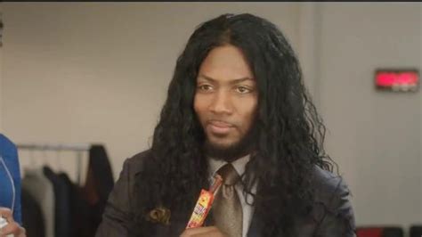 Slim Jim TV Spot, 'The Polamalu Hair' con Ryan Clark featuring Ryan Clark