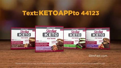 SlimFast Keto Fat Bomb Caramel Nut Clusters TV commercial - Have One, Then Another