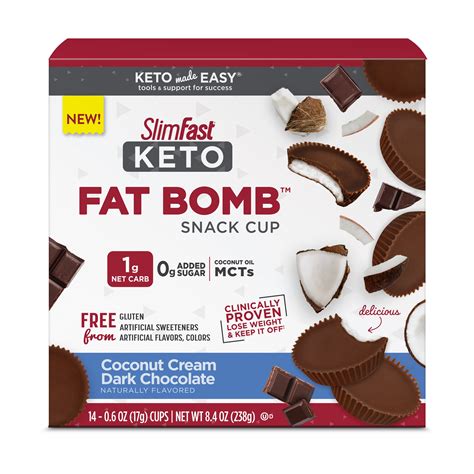 SlimFast Keto Fat Bomb Cookies & Creme tv commercials