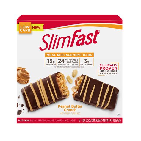 SlimFast Meal Replacement Chocolate Peanut Butter Crunch