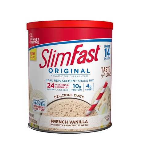 SlimFast Original French Vanilla Meal Replacement Shake Powder logo