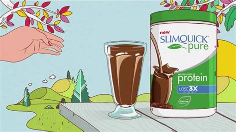 SlimQuick Pure TV Spot, 'Not Your Average Shake'