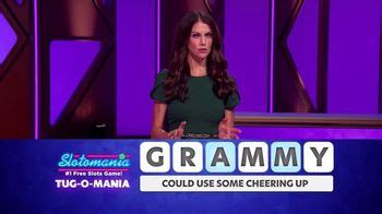 Slotomania TV Spot, 'Tug-O-Mania: Seven Dwarfs: Grammy' Featuring Samantha Harris