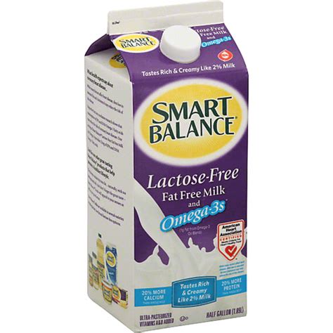 Smart Balance Fat Free Milk and Omega-3s