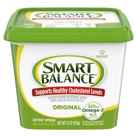 Smart Balance Spreadable Butter Butter and Canola Oil logo
