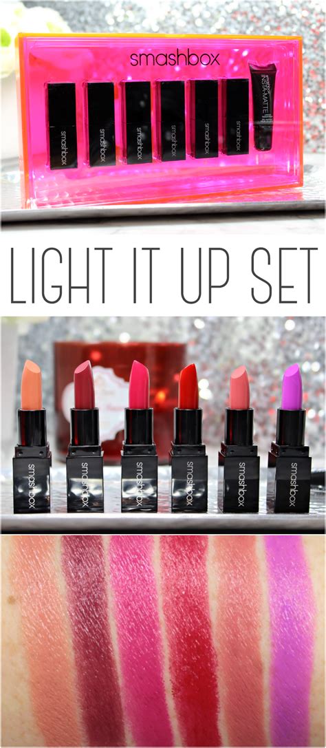 Smashbox LIGHT IT UP Lipsticks logo