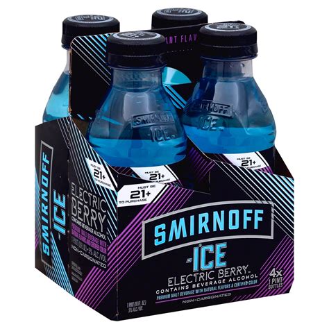 Smirnoff (Beer) Electric Berry Ice logo