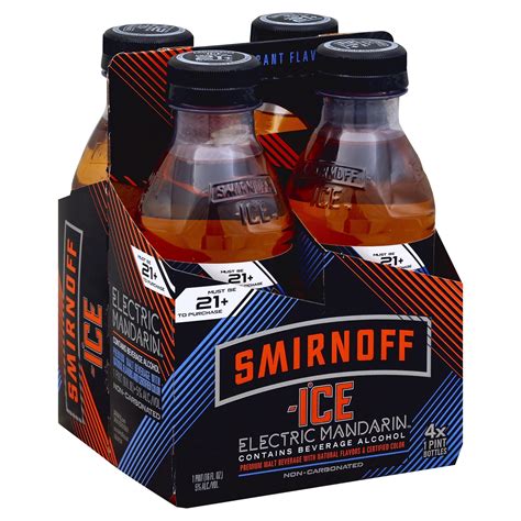 Smirnoff (Beer) Electric Mandarin Ice logo