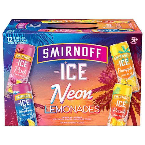 Smirnoff (Beer) Ice Neon Lemonades Variety Pack tv commercials