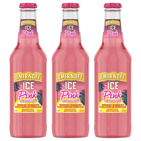 Smirnoff (Beer) Pink Lemonade Ice logo
