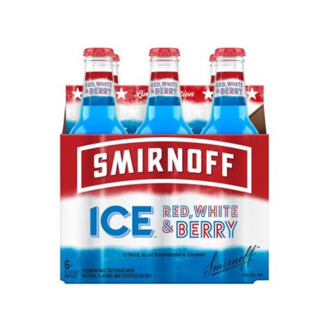 Smirnoff (Beer) Zero Ice Red, White & Berry Seltzer