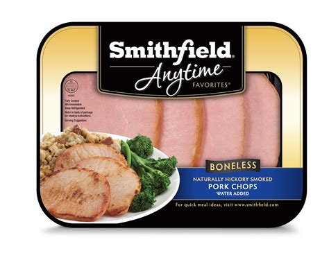 Smithfield Anytime Boneless Pork Chops logo