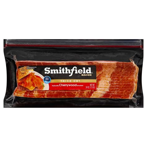 Smithfield Thick Cut Cherrywood Bacon logo