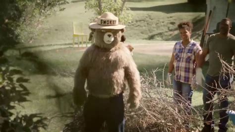 Smokey Bear Campaign TV commercial - Burning Debris