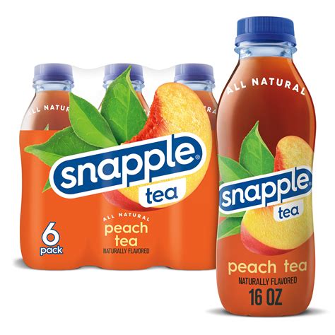 Snapple Peach Tea logo