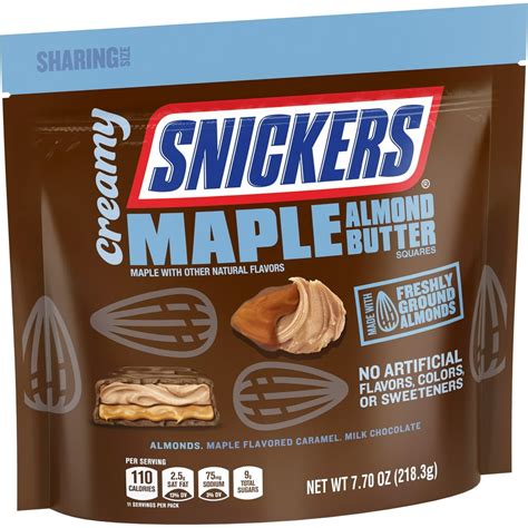 Snickers Creamy Maple Almond Butter