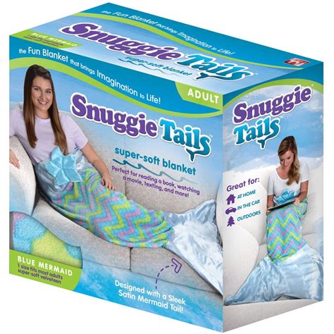 Snuggie Tails Snuggie Tail Blue Mermaid logo