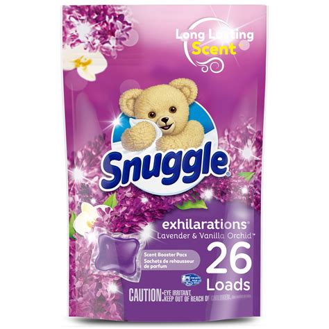 Snuggle Exhilarations Lavender & Vanilla Orchid Scent Booster Pacs