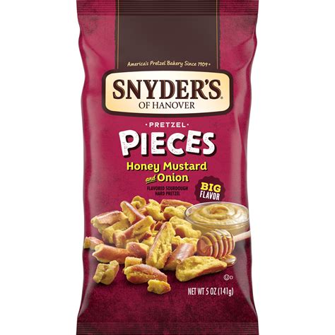 Snyder's of Hanover Honey Mustard And Onion Pretzel Pieces logo