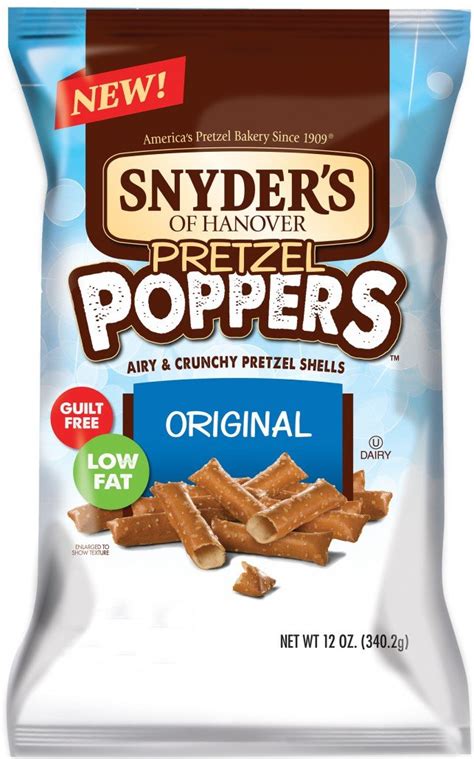 Snyder's of Hanover Pretzel Poppers Original logo