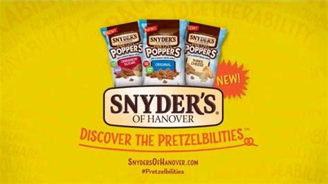 Snyder's of Hanover Pretzel Poppers TV Commercial ,'Popability'