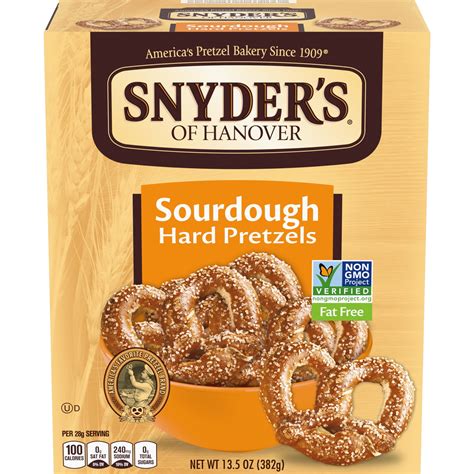 Snyder's of Hanover Sourdough Hard Pretzels logo