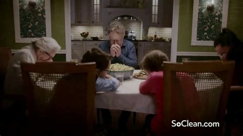 SoClean 2 TV commercial - Dinner Table Sneezing: Save $100