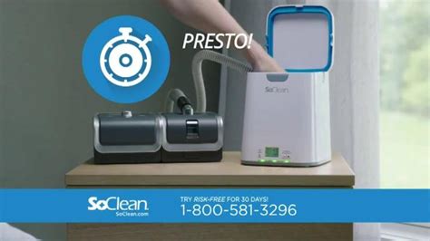 SoClean TV commercial - Automated CPAP Sanitizer