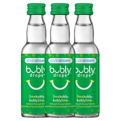 SodaStream Lime bubly Drops