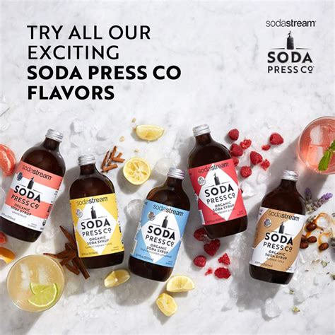 SodaStream Soda Press Organic Pink Grapefruit tv commercials