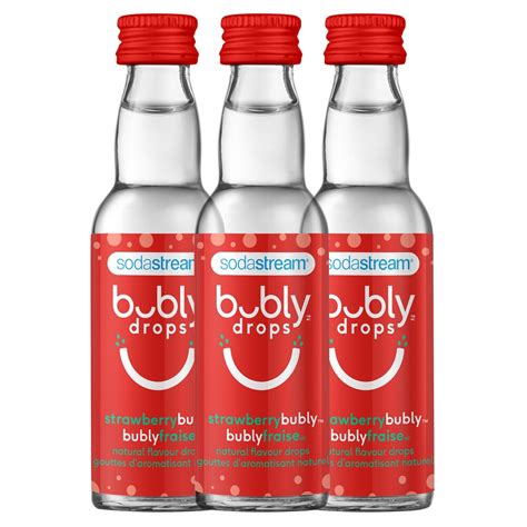 SodaStream Strawberry bubly Drops logo