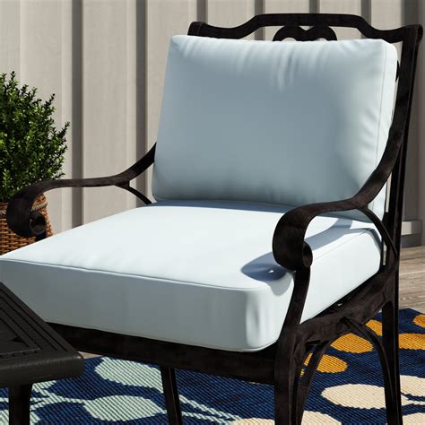 Sol 72 Outdoor Rochford Patio Chair with Cushions