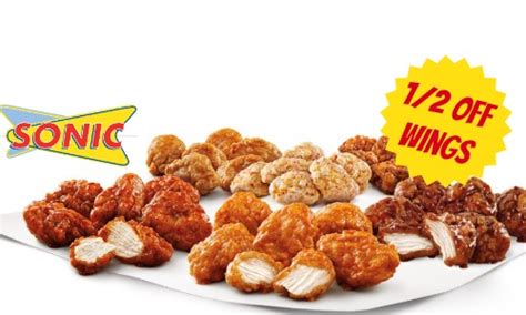 Sonic Drive-In Barbecue Boneless Chicken Wings tv commercials