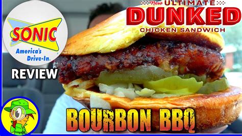 Sonic Drive-In Bourbon BBQ Dunked Ultimate Chicken Sandwich logo