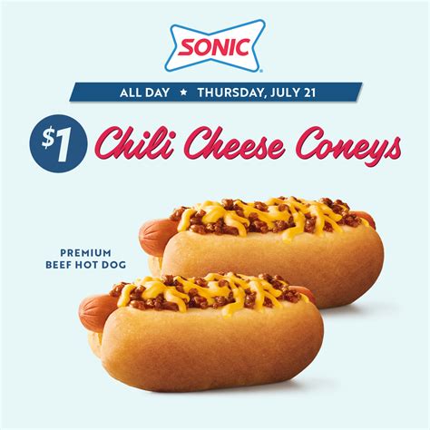 Sonic Drive-In Chili Cheese Coney logo