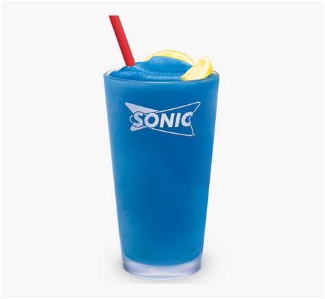 Sonic Drive-In Frozen Blue Raspberry Lemonade