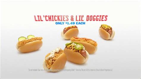 Sonic Drive-In Lil Chickies & Lil Doggies TV commercial - Intense