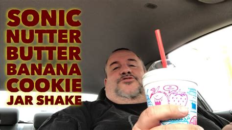 Sonic Drive-In Nutter Butter Banana Cookie Jar Shake