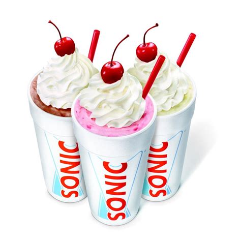 Sonic Drive-In Shakes