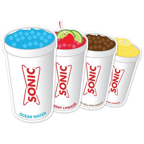 Sonic Drive-In Splash Sodas logo