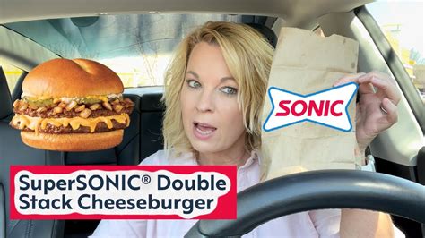 Sonic Drive-In Supersonic Double Stack Cheeseburger TV Spot, 'Call Us Biased' created for Sonic Drive-In