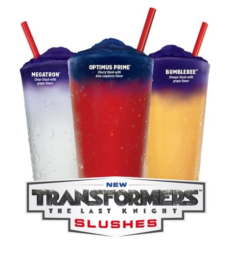 Sonic Drive-In Transformers: The Last Knight Slush Megatron