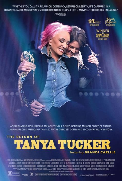 Sony Classics The Return of Tanya Tucker: Featuring Brandi Carlile logo