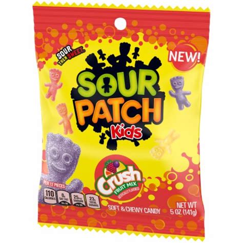 Sour Patch Kids Crush Fruit Mix logo
