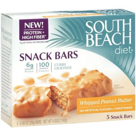 South Beach Diet Diet Protein Bars Peanut Butter