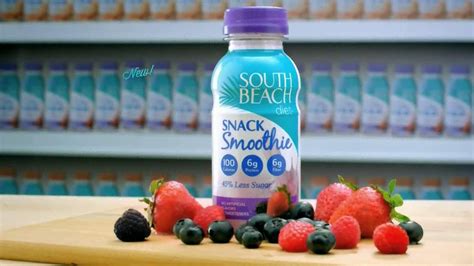 South Beach Diet Snack Smoothie TV commercial